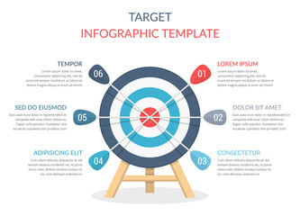 Target with Six Arrows