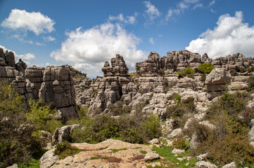 El Torcal de Antequera, Málaga, Andalucía. España