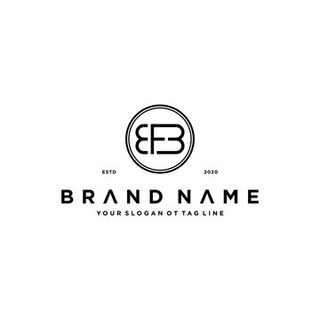 letter EFB logo design concept vector