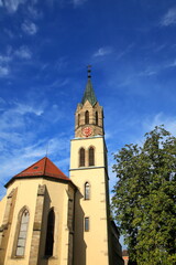 Fototapeta na wymiar Sankt Willibald ist eine Sehenswürdigkeit von Weißenburg