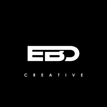 EBD Letter Initial Logo Design Template Vector Illustration	
