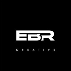 EBR Letter Initial Logo Design Template Vector Illustration	
