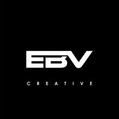 EBV Letter Initial Logo Design Template Vector Illustration	
