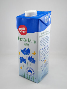 Milk magic uht fresh milk in Manila, Philippines