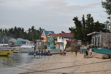 houses on the beach