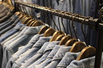 Cloth Store in the Hongdae Street South Korea