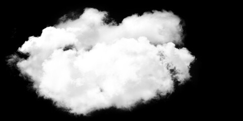 Cloud Stock Image In Black Background