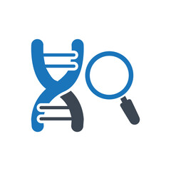 Biology research icon ( vector illustration )
