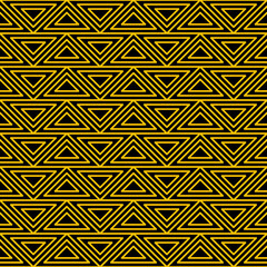 Seamless geometric pattern with triangles. Abstract geometric background