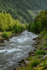 River at the Fossestien in orway