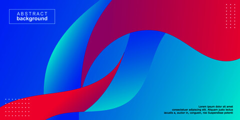 abstract background with wave