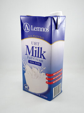 Lemnos all natural uht full cream milk in Manila, Philippines