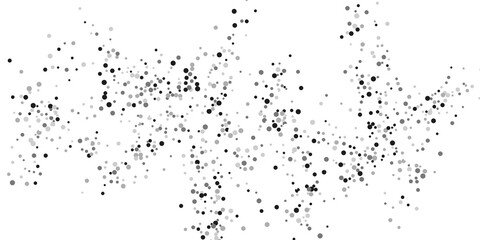 Silver glitter confetti.