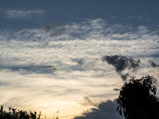 Obraz premium Skies at sunset