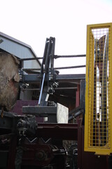 Usine de l'industrie du bois de chauffage 