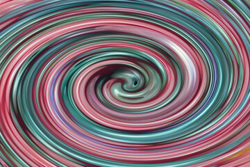 Fototapeta na wymiar Predominantly pink color swirl illustration image,close up