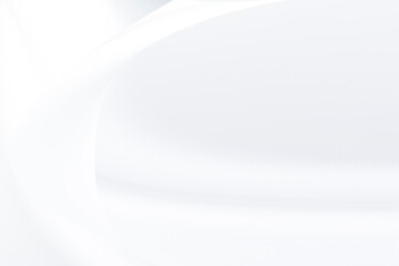 Smooth elegant white silk or satin luxury cloth texture can use as wedding background. Luxurious background design