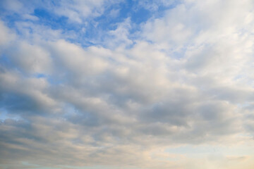 Fototapeta premium Natural Blue sky background with clouds