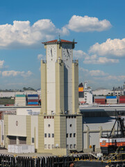 Pier in the port of Los Angeles 2010
