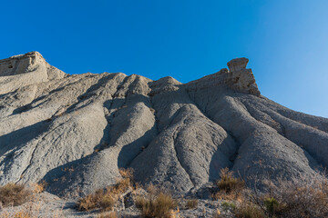Tabernas desert in Almeria, Spain