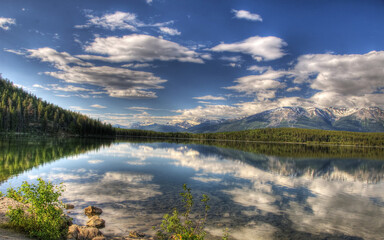 lake in the mountains