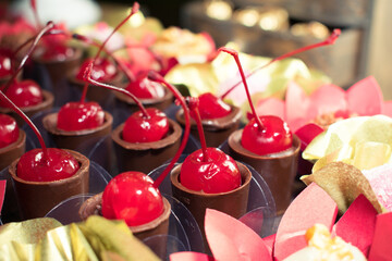 cherries in chocolate