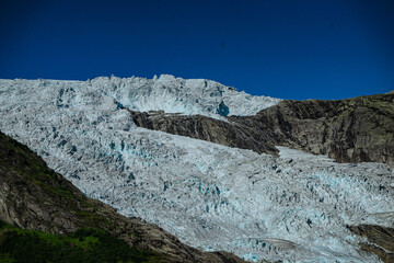 Part from the Boeyabreen glacier