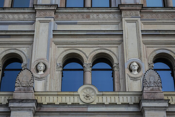 Nationalmuseum (or National Museum of Fine Arts) - national gallery of Sweden, founded in 1792 as Royal Museum. Stockholm, Sweden. 