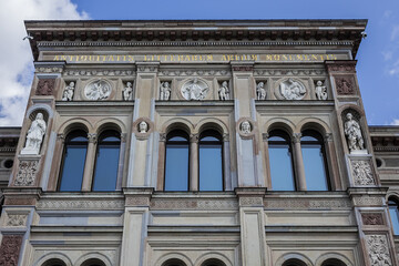 Nationalmuseum (or National Museum of Fine Arts) - national gallery of Sweden, founded in 1792 as Royal Museum. Stockholm, Sweden. 