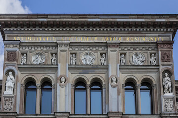 Nationalmuseum (or National Museum of Fine Arts) - national gallery of Sweden, founded in 1792 as Royal Museum. Stockholm, Sweden. 