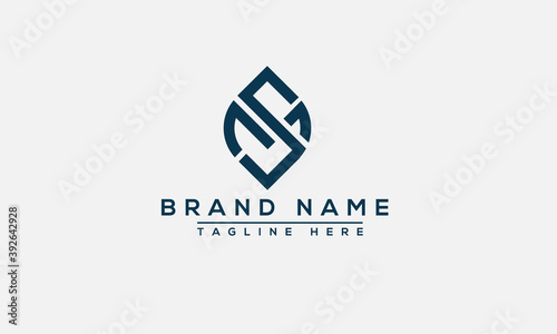 Sm Logo Design Template Vector Graphic Branding Element Wall Mural Wallpaper Murals Gg Design Sm Logo Design Template Vector Graphic Branding Element Wall Mural Wallpaper Murals Gg Design