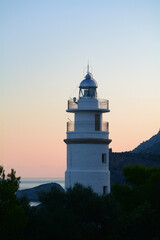 Lighthouse at sunset