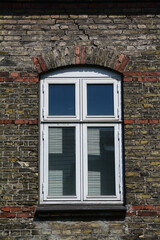 Old window and brickwork