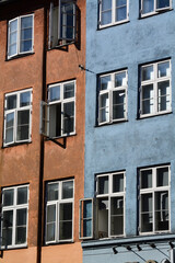 Fototapeta na wymiar Colourful buildings