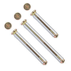 Hex sleeve anchor zinc plated. Metal frame dowel. Anchor is made from Carbon Steel, and is Zinc Plated. This anchor for use in Concrete only.