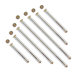 Hex sleeve anchor zinc plated. Metal frame dowel. Anchor is made from Carbon Steel, and is Zinc Plated. This anchor for use in Concrete only.