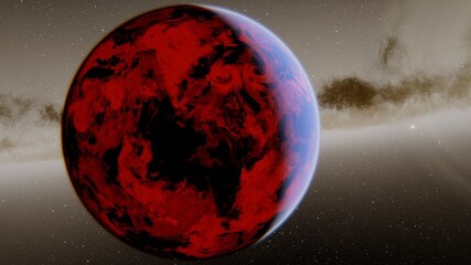 Planets of deep space, extrasolar planets, outer space