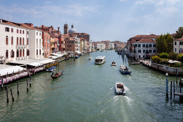 Fototapeta na wymiar Visiting Venice