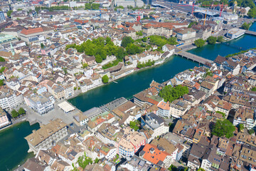 Obraz premium Zurich in summer