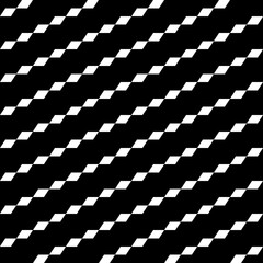 Diamonds ornament. Lozenges illustration. Rhombuses background. Ethnic wallpaper. Mosaic motif. Polygons backdrop. Geometric art. Digital pape, textile print, web design. Seamless vector pattern image