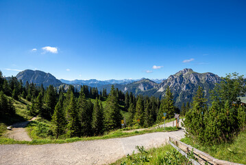 In den Ammergauer Alpen