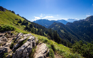 In den Ammergauer Alpen