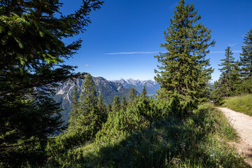 In den Ammergauer Alpen