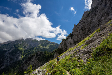 In den Ammergauer Alpen