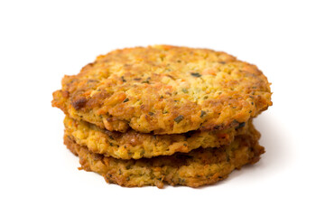 Kartoffelpuffer mit Möhren und Sellerie