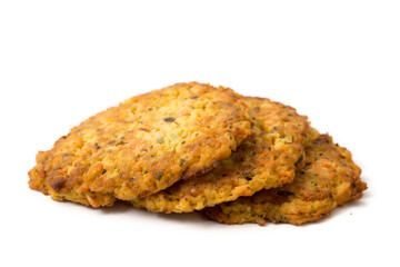 Kartoffelpuffer mit Möhren und Sellerie