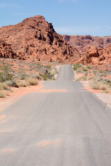 Valley of Fire american roads
