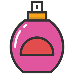 
Bottle of beauty product, scent or perfume bottle
