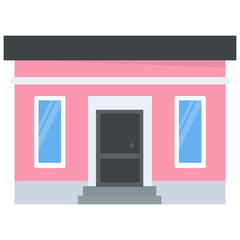 
A family house, residential building
