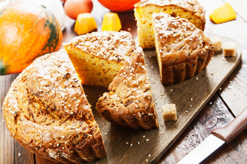 Ssweet pumpkin cake